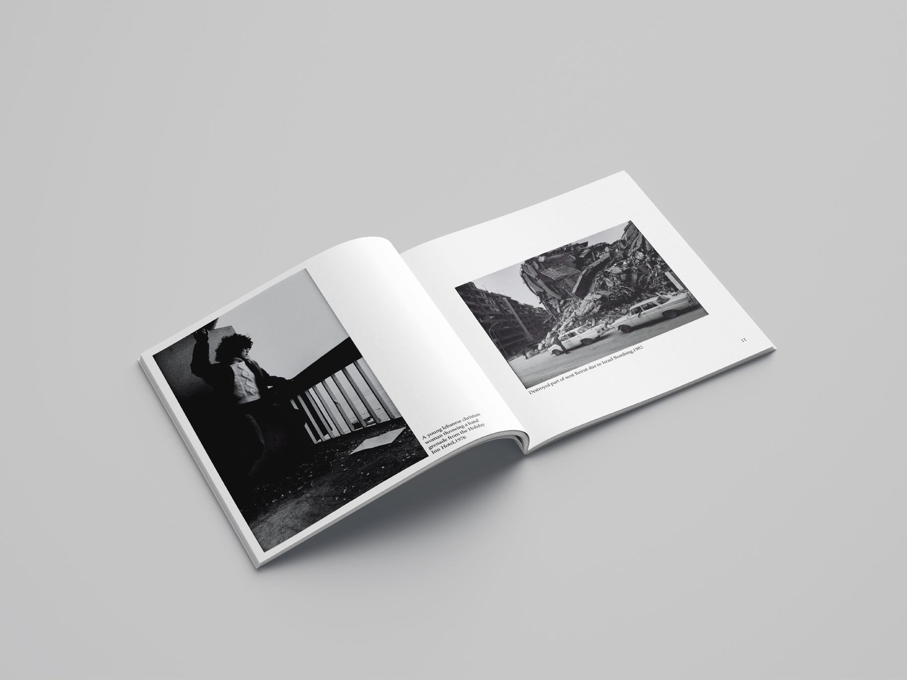 Spread pairing a portrait with a landscape plate